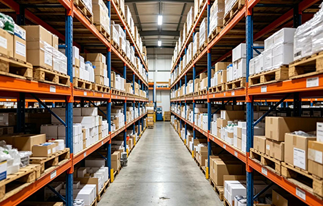 This new warehouse boasts a tidy environment